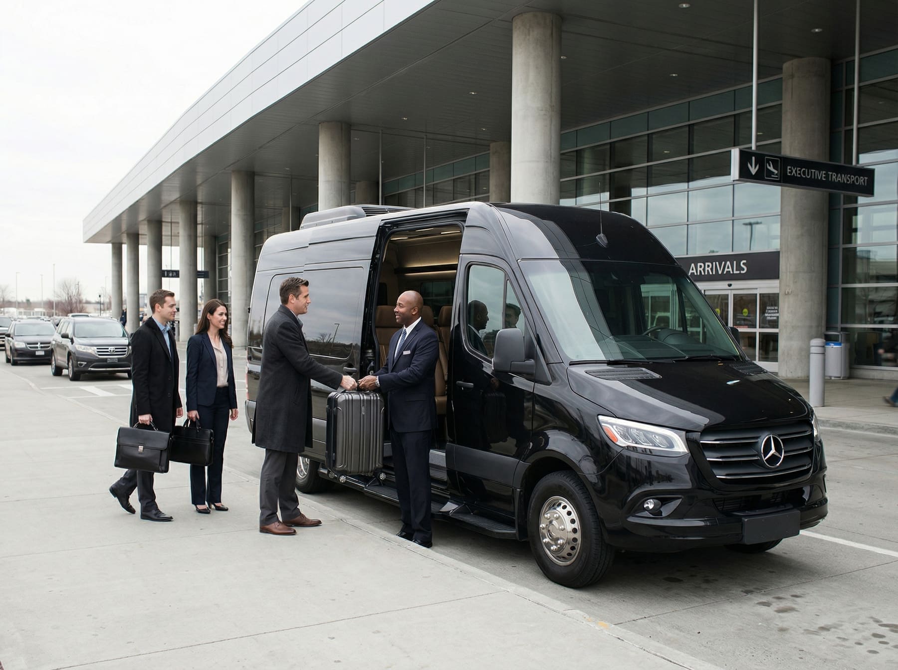 Airport meet and greet pickup