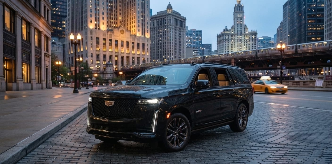 Premium SUV ready for pickup